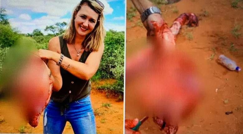 Mujer mata una jirafa, le saca el corazón y presume el horrendo hecho en  redes | AhoraMismo.com