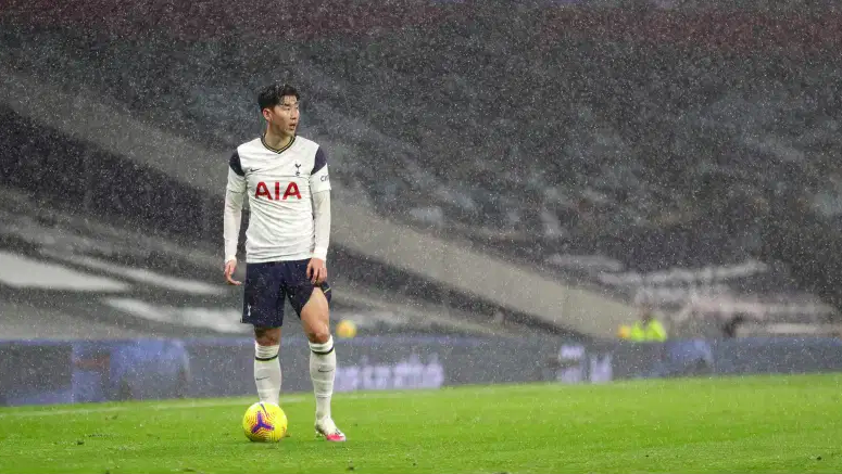 El delantero del Tottenham Hotspur, Son Heung-min.