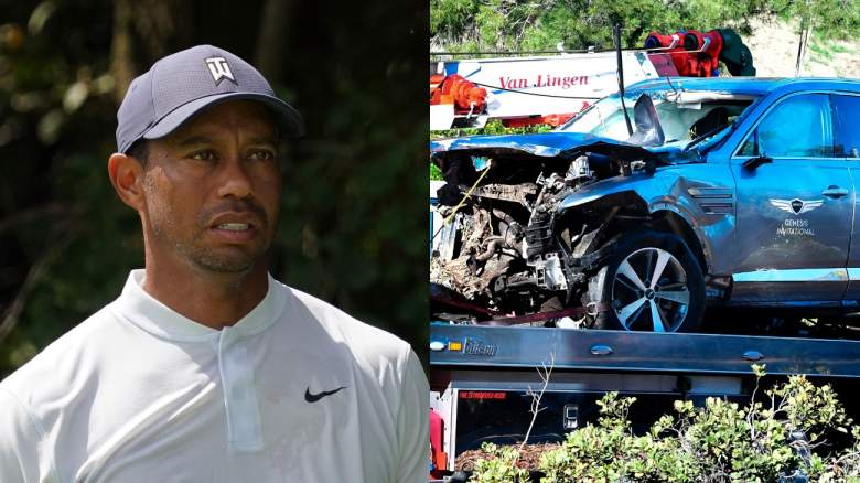 Accidente Tiger Woods