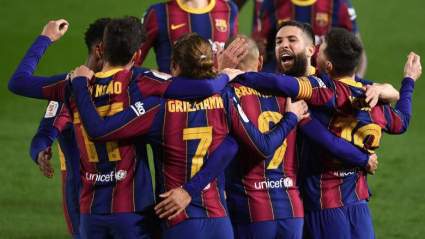 [VIDEO] Messi y Piqué se vuelven locos al celebrar la victoria