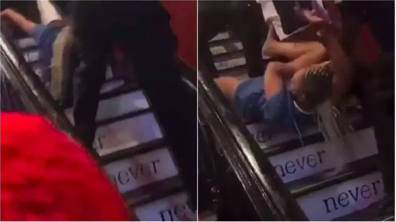 Nellie's Sports Bar en DC fue blanco de protestas por un video viral que mostraba a una mujer negra siendo arrastrada por las escaleras por los de seguridad.
