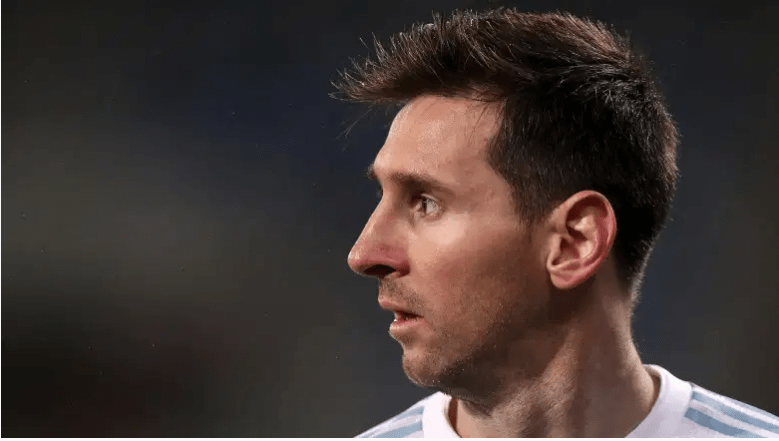 Lionel Messi en la Copa América