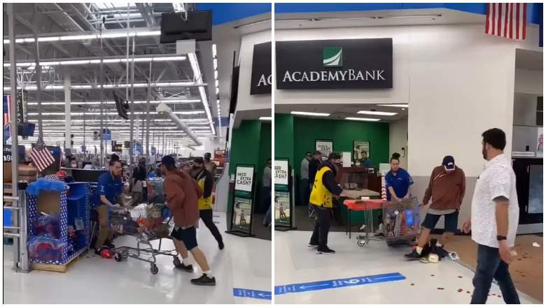 Video de empleado de Walmart Englewood noqueando a un cliente se hizo viral: ¡míralo!