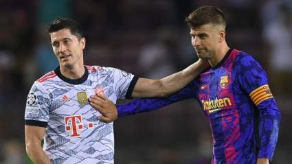 [VIDEO] Ter Stegen advirtió así a Piqué tras el segundo gol de Lewandowski