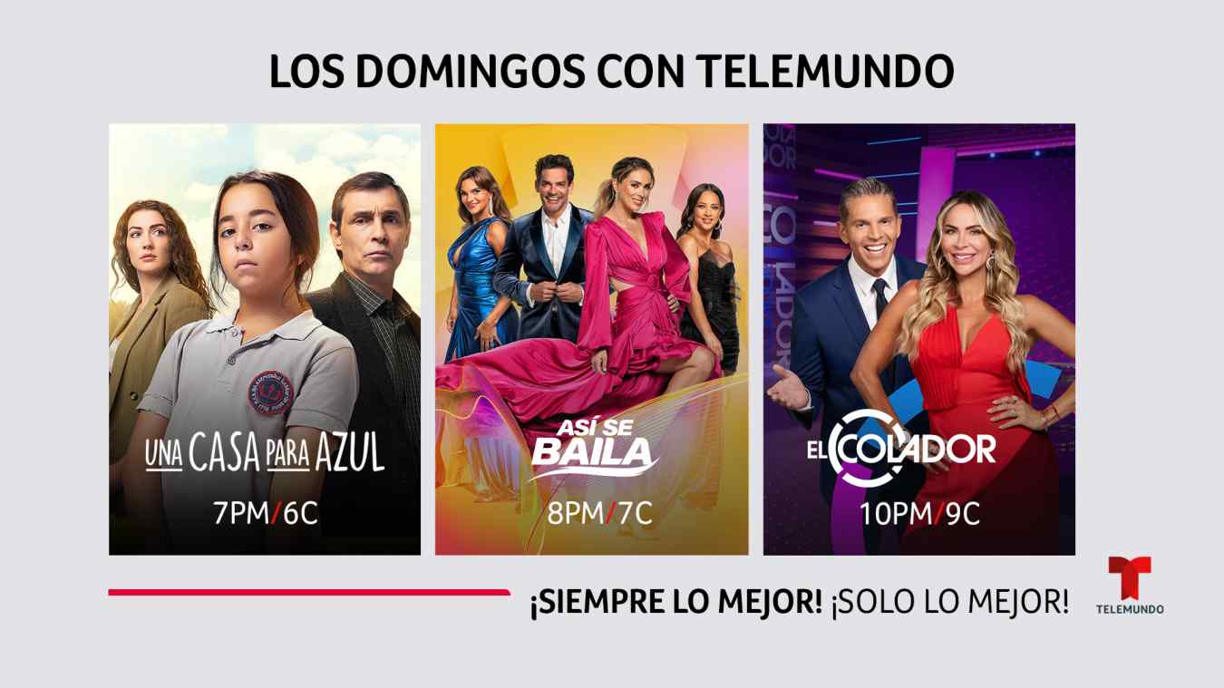 Telemundo Anunció Su Nueva Programación Para Los Domingos 8332