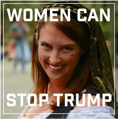 Diana Toebbe publicó un meme anti-Trump en Facebook.