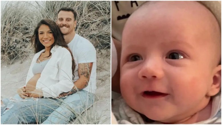 Clayton Osteen, Victoria Pacheco y su bebé Jayce Osteen