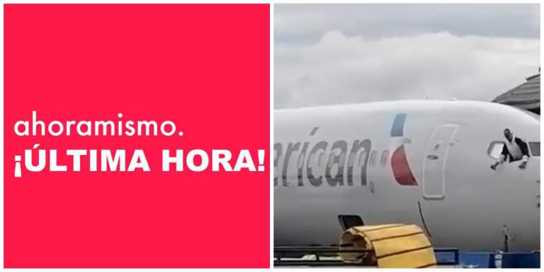 n pasajero de un avión de American Airlines ingresó a la cabina de los pilotos en Honduras.