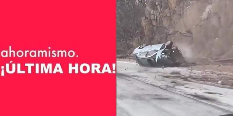 Accidente de Honda Accord en una autopista de Nueva Jersey