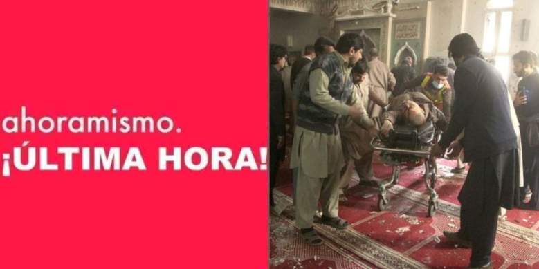 Decenas de muertos tras atentado terrorista en una mezquita en Pakistán