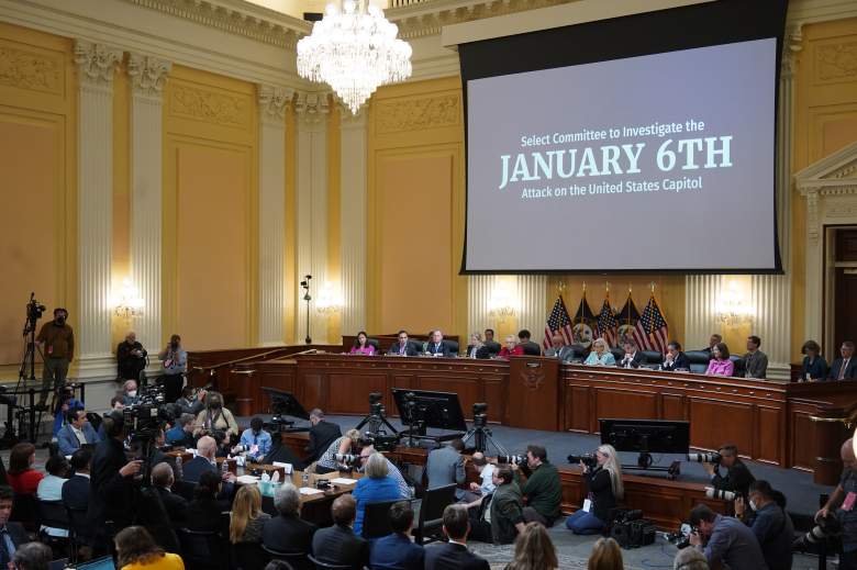 Una vista general muestra la segunda audiencia celebrada por el Comité Selecto de la Cámara para Investigar el Ataque del 6 de enero al Capitolio de EE. UU. el 13 de junio de 2022 en Capitol Hill en Washington, DC.