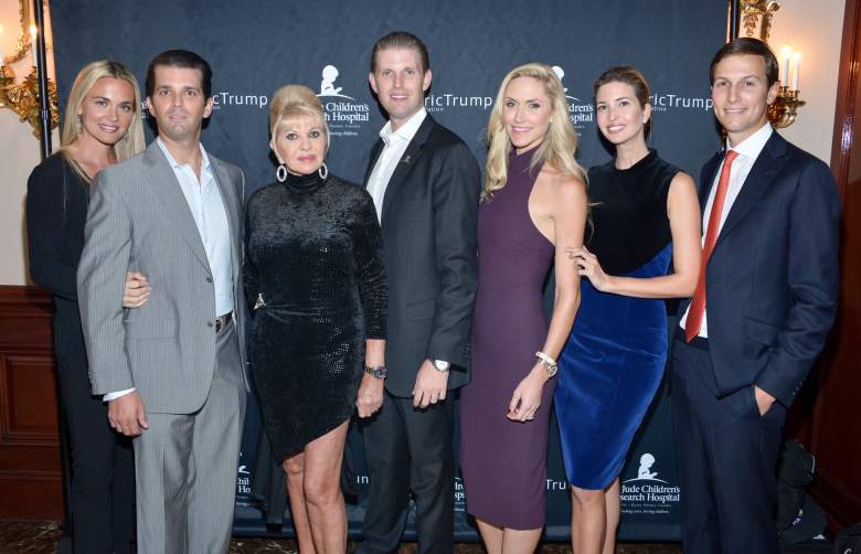 Ivana Trump y sus hijos