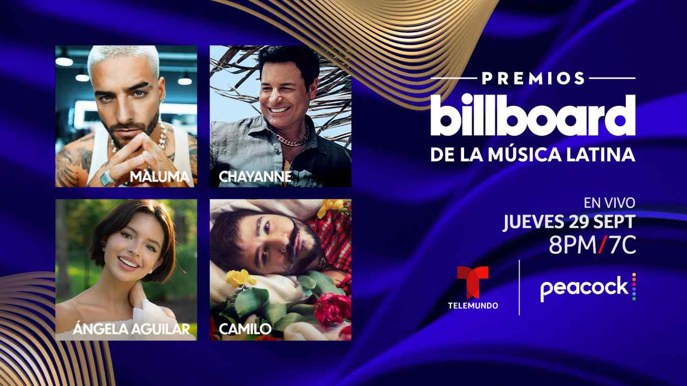 Latin Billboard 2022 Presentaciones confirmadas