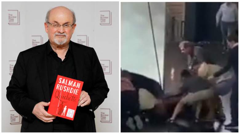 Video y fotos captan el ataque al escritor Salman Rushdie en Nueva York