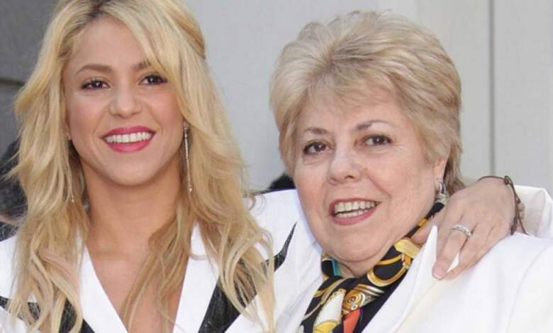Shakira y su mamá