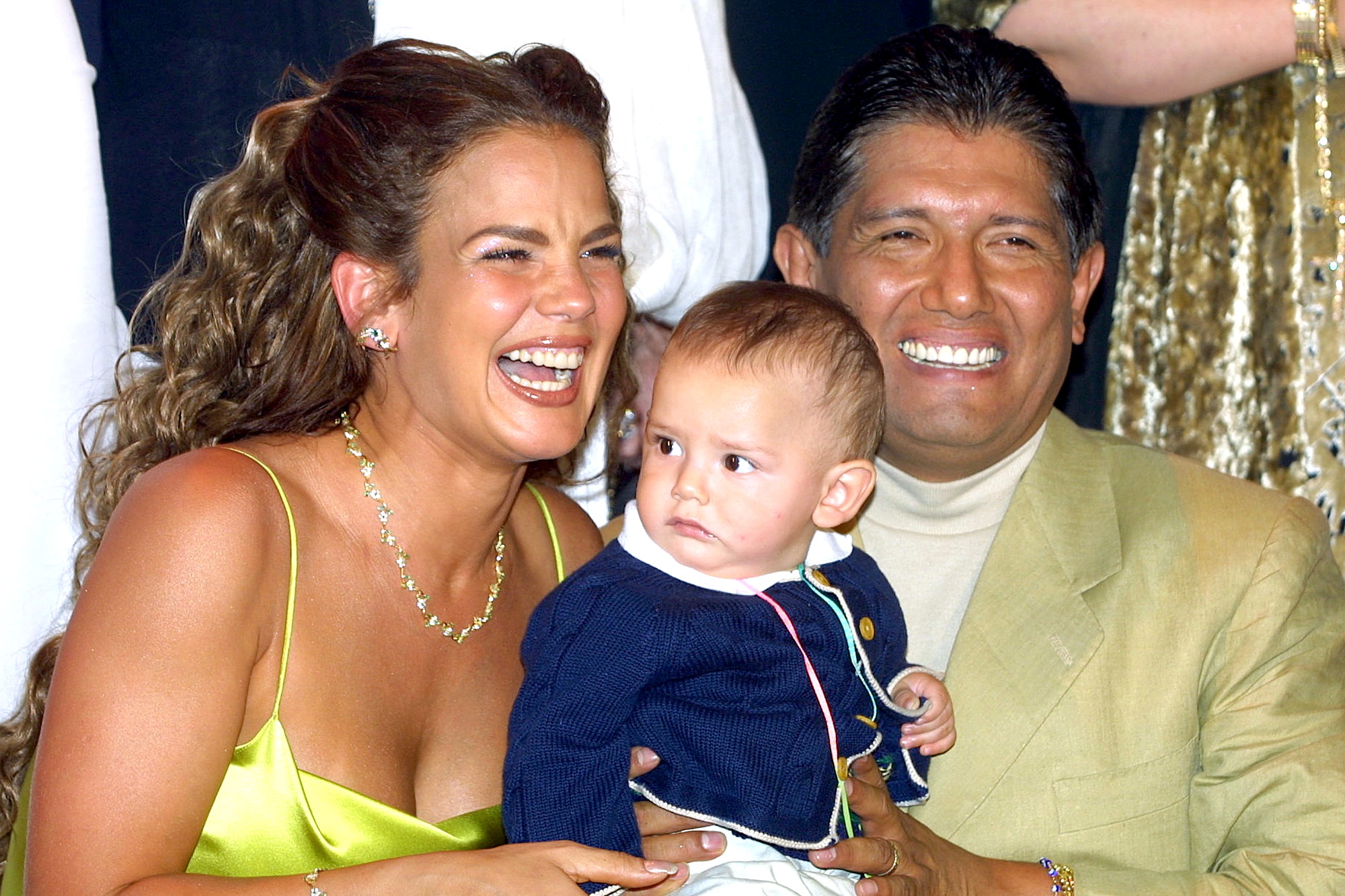 Niurka Marcos, Juan Osorio y su hijo Emilio