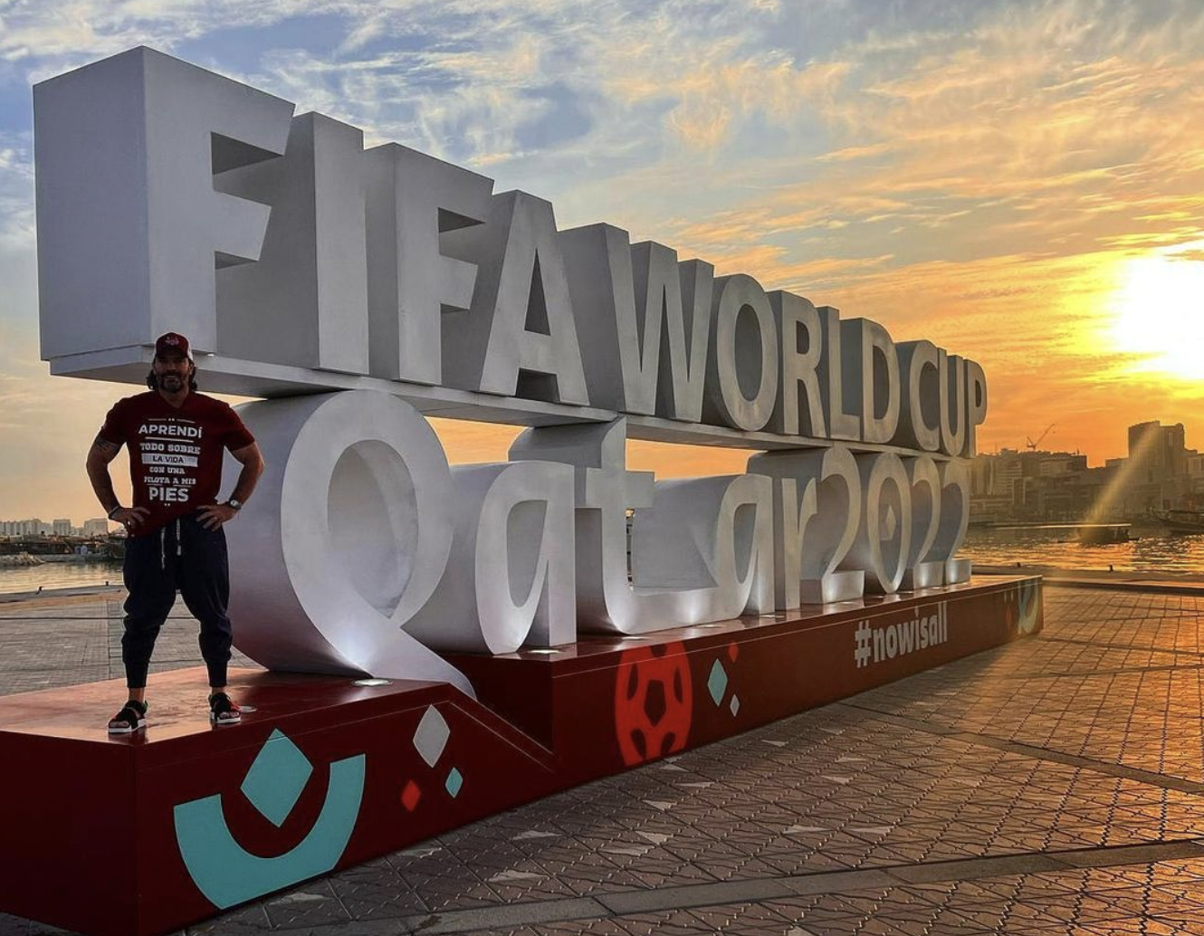 Mundial 2022 famosos en Qatar