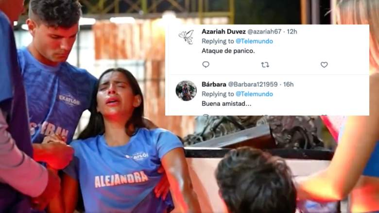 Alejandra Varela entra en pánico VIDEO COMPLETO