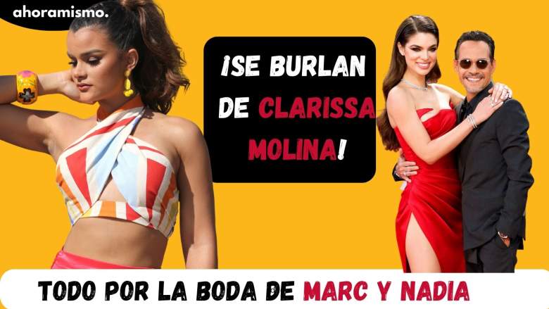 Clarissa Molina es blanco de burlas tras la boda de Marc Anthony