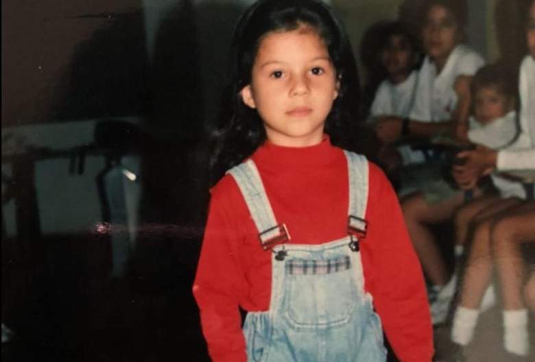 Fotos de Ana Parra de EXATLON cuando era niña