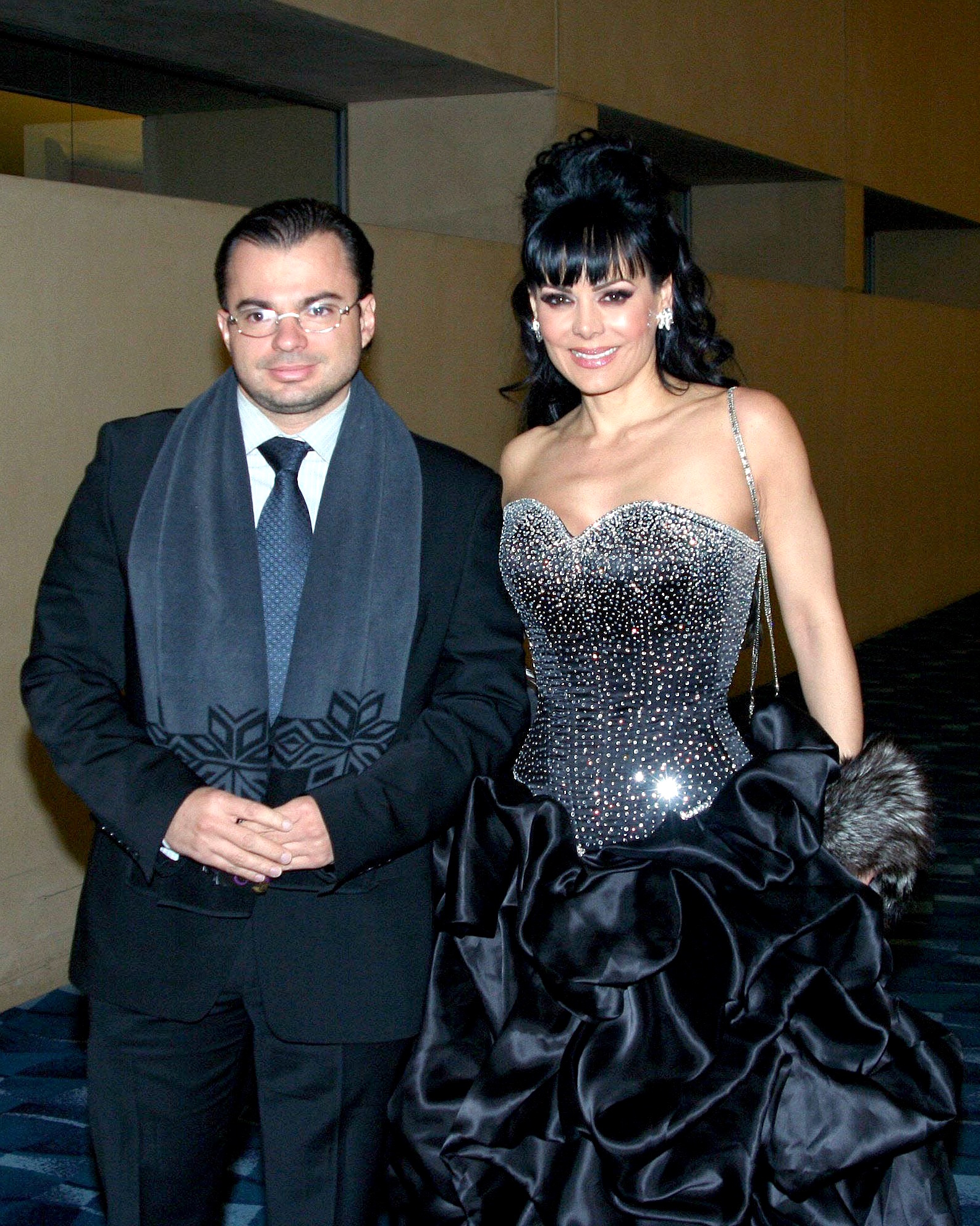 Marco Chacón y  Maribel Guardia