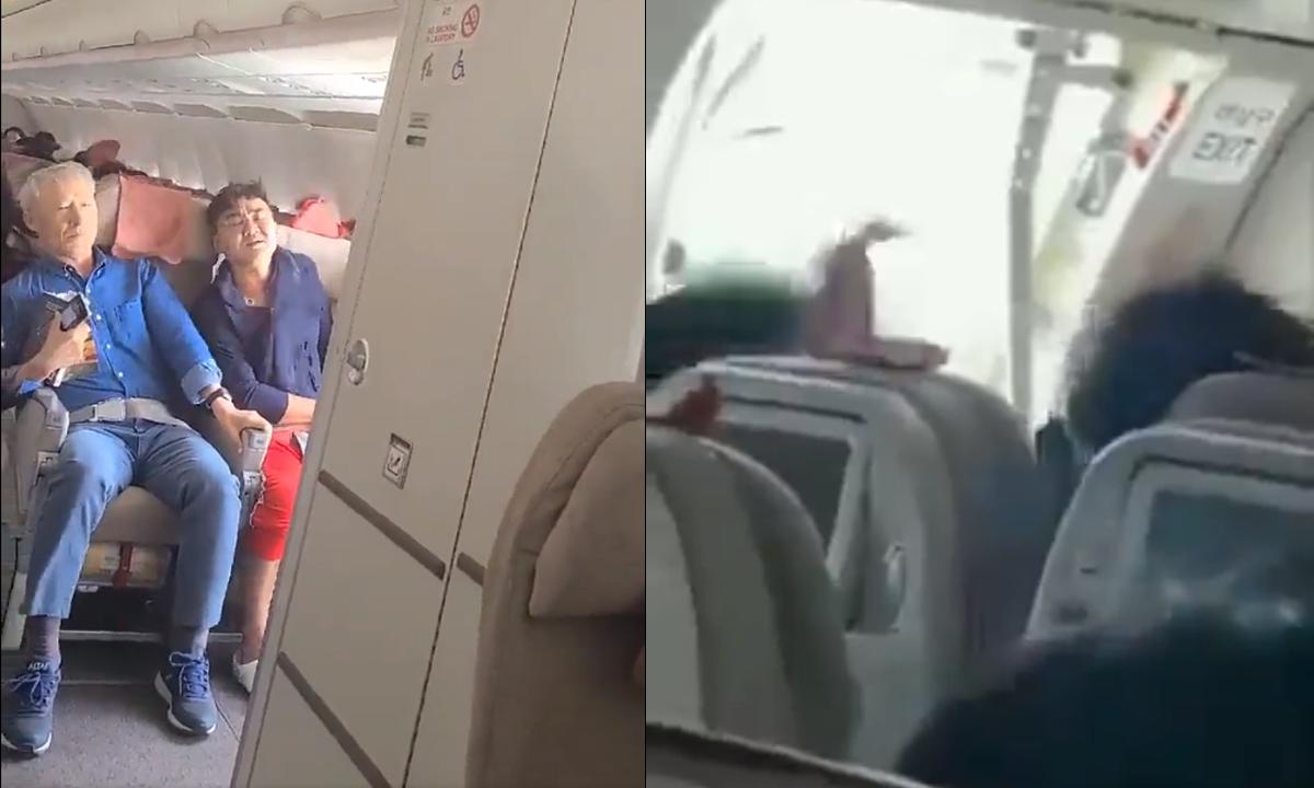 Pasajero Abrió Puerta De Un Avión En Pleno [VIDEO]