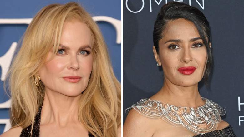 Nicole Kidman y Salma Hayek