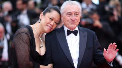 Robert De Niro tiene las manos con la novia en apariencia rara Ahead of Cannes Honor
