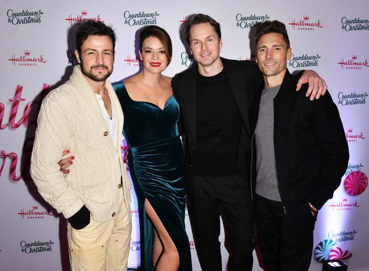 Tyler Hynes, Kimberley Sustad, Paul Campbell and Andrew Walker