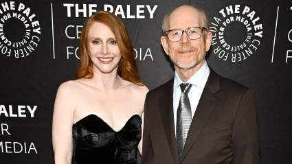 Bryce Dallas Howard revela lo que su padre Ron Howard dijo sobre trabajar juntos