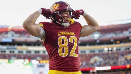 Commanders Rookie TE Scores First NFL Touchdown on ‘Taylor Swift’ Play Call