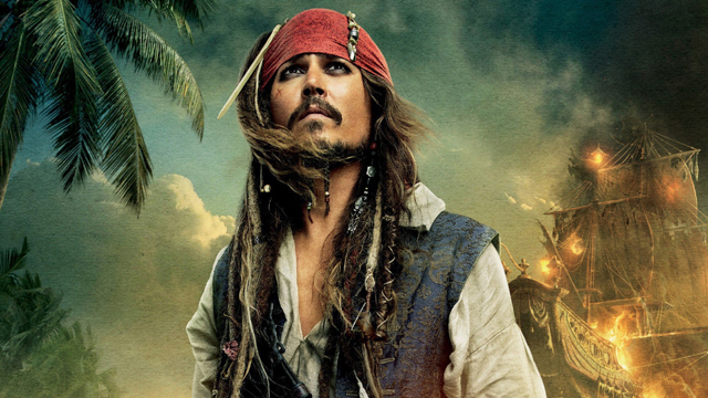 Captain Jack Sparrow Pirates of the Caribbean 5