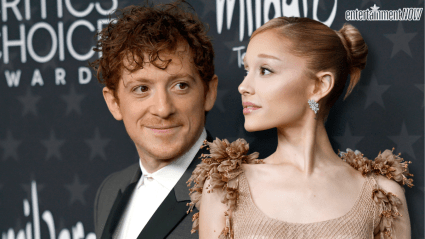 VER: Ethan Slater comparte raras fotos navideñas de Ariana Grande