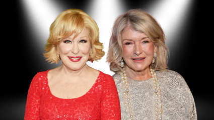 VER: Bette Midler luce canas mientras celebra su 80 cumpleaños con Martha Stewart