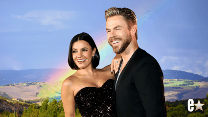 Derek Hough y Hayley Erbert comparten un emotivo mensaje antes del nacimiento de su "bebé arcoíris"
