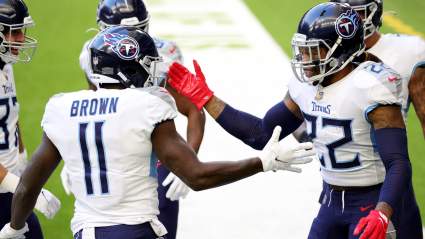 La estrella de los Eagles, AJ Brown, rompe el silencio sobre el reclutamiento de Derrick Henry para los Ravens.