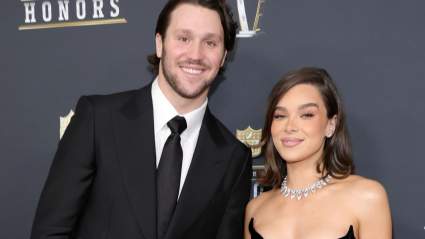 El mariscal de campo de los Bills, Josh Allen, y Hailee Steinfeld podrían haber revelado el género del bebé.