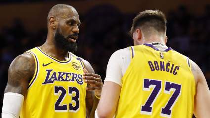 LeBron James de los Lakers envía un mensaje contundente sobre Luka Doncic