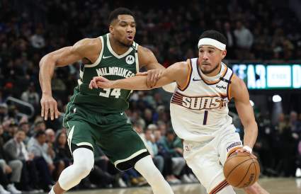 Giannis Antetokounmpo le propone fichar a Devin Booker