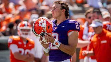 El mariscal de campo de Clemson, Cade Klubnik, recibe noticias preocupantes sobre el Draft antes del Combine de la NFL.