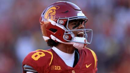 El receptor abierto de la USC Ja’Kobi Lane lanza una acusación descabellada contra un recluta de tres estrellas