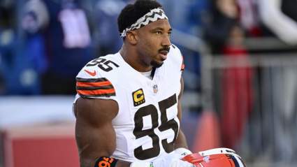 Una idea de intercambio ve a los Browns traspasando a Myles Garrett a un equipo de la NFC por un paquete sorprendente