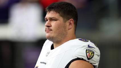 Los Ravens en conversaciones contractuales difíciles con un jugador que se proyecta como Pro Bowler de 70 millones de dólares