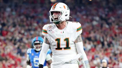 El mariscal de campo de Miami, Carson Beck, recibe una alentadora actualización del Combine de la NFL