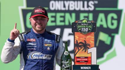 Layne Riggs gana la carrera inaugural de NASCAR en San Petersburgo