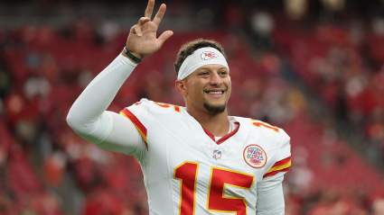 Patrick Mahomes de los Chiefs recibe un fuerte mensaje de su rumoreado objetivo del draft