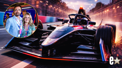 La hija de la legendaria estrella de 'Top Gear' sobrevive a un aterrador accidente de Fórmula E: VIDEO
