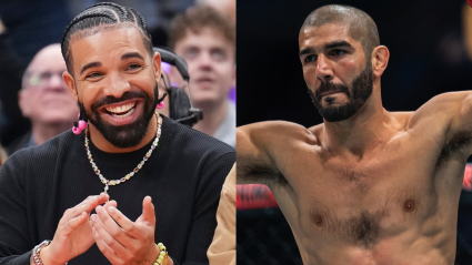 Aiemann Zahabi le pide a Drake que lo acompañe a la salida de la Casa Blanca.