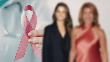 Dos estrellas "estrechan lazos" tras ser diagnosticadas con cáncer de mama, mientras que una de ellas afirma haber tenido "muchísima suerte".