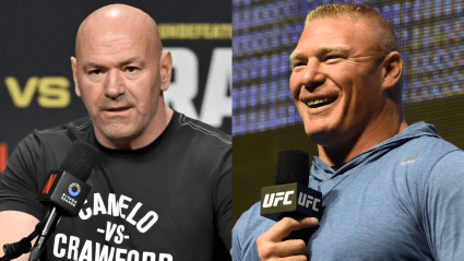 Brock Lesnar revela la audaz jugada que le valió ser fichado por Dana White.